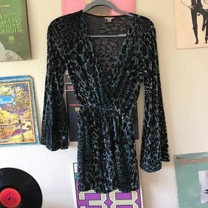 Ecote snakeskin romper