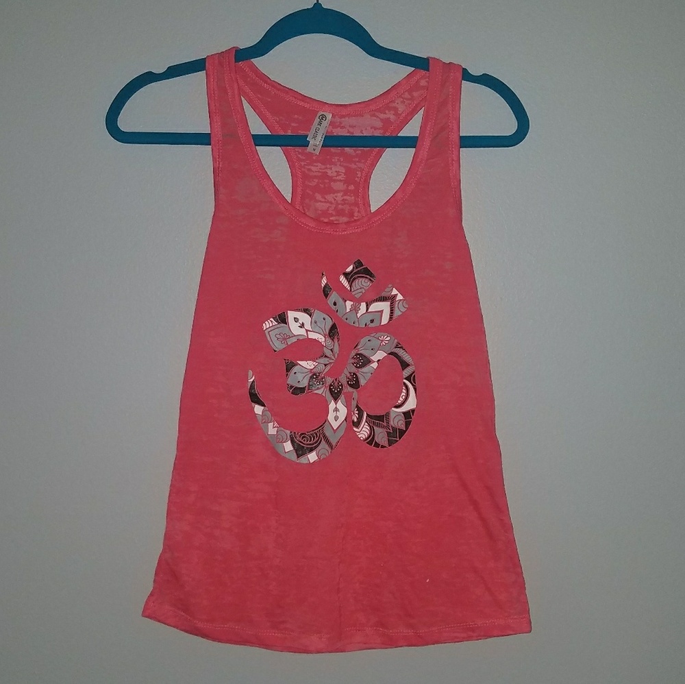 Coral ohm racer back