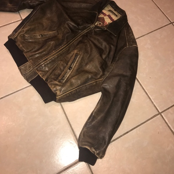 charles chevignon old flight jacket
