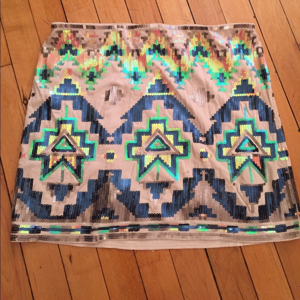 Fun sequin skirt from Express  XS size