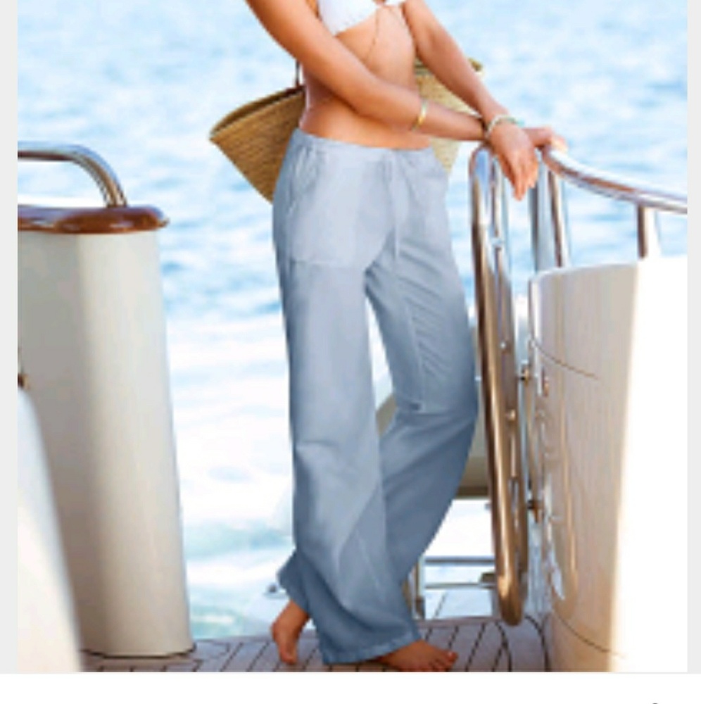 Vs beach linen pant! Large! NEW