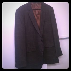 New Haggar grey dress jacket, size 46L