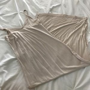 light cream comfy maternity dress