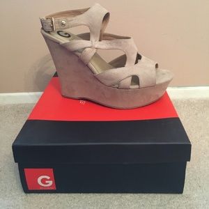 Guess Suede Wedges