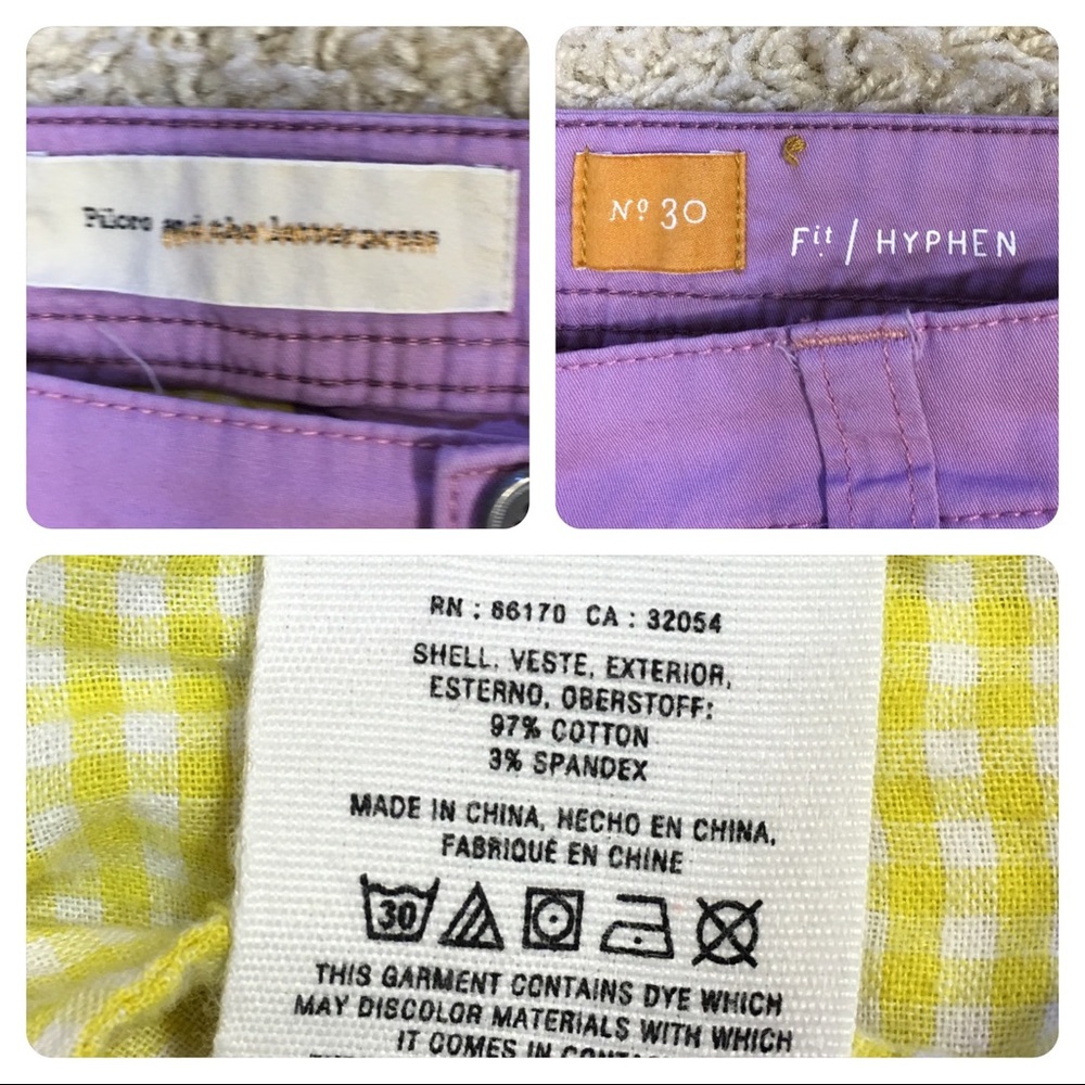 Anthropologie Pilcro and the Letterpress Chinos - Picture 7 of 7