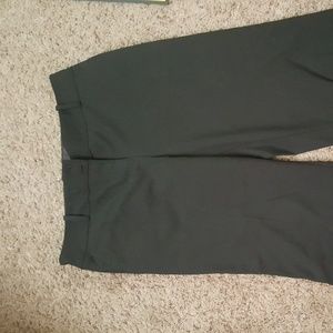 Womens black dress capris