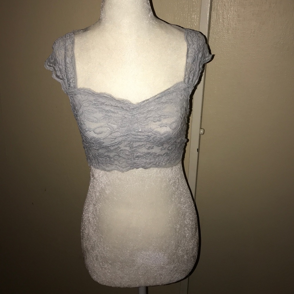 Lace crop top