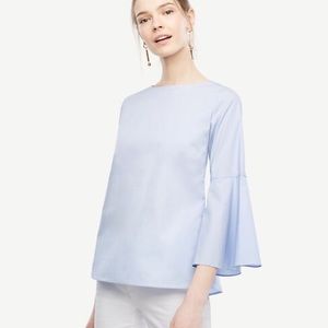 NWT fluted sleeve blouse
