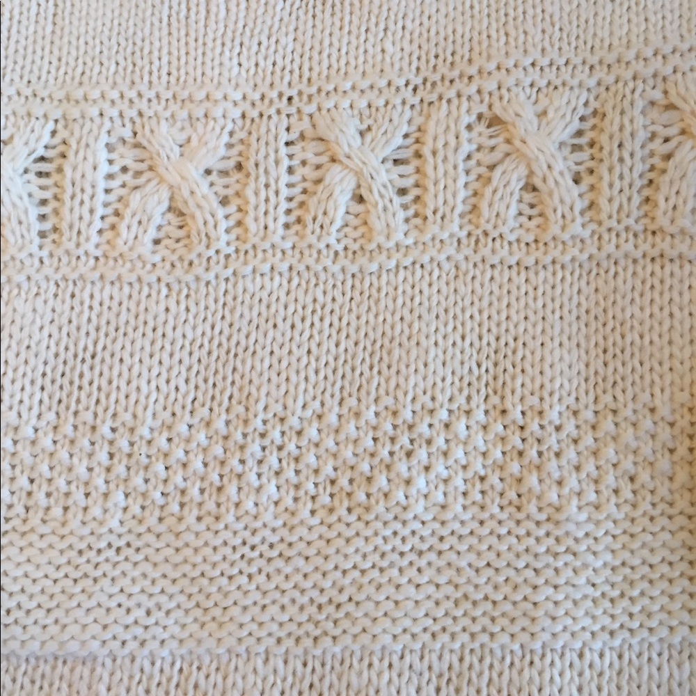 American Eagle outfitters winter white sweater M - Picture 5 of 8