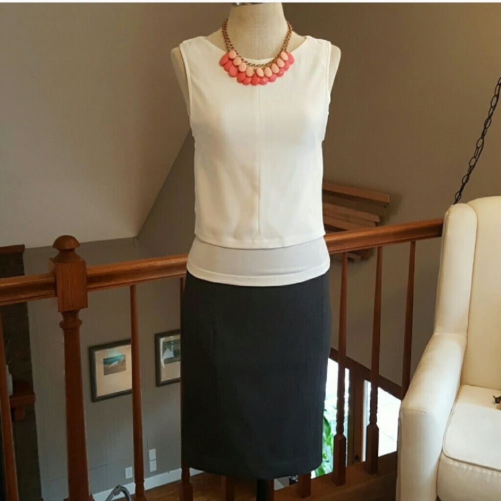 MM Lafleur Career Shell Top