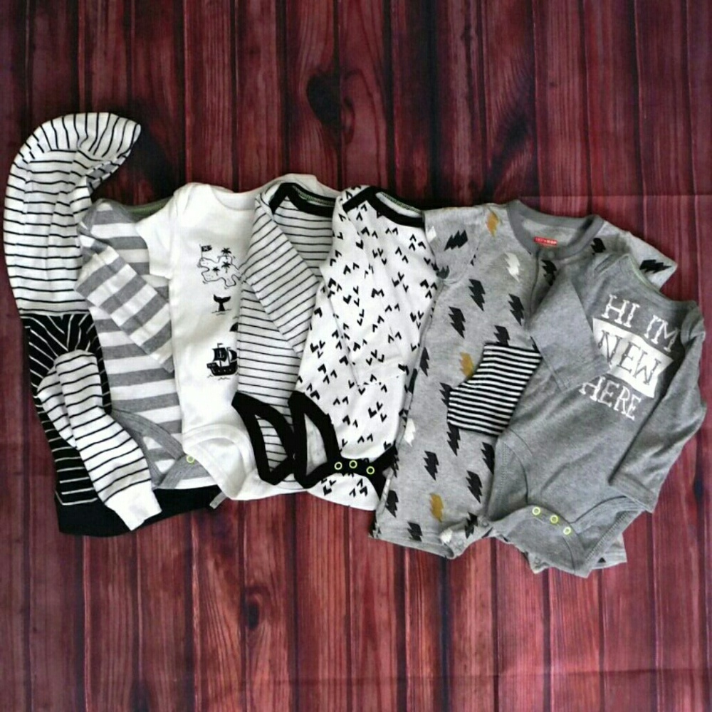 Onesies  (Modern, Monochrome, Hipster)