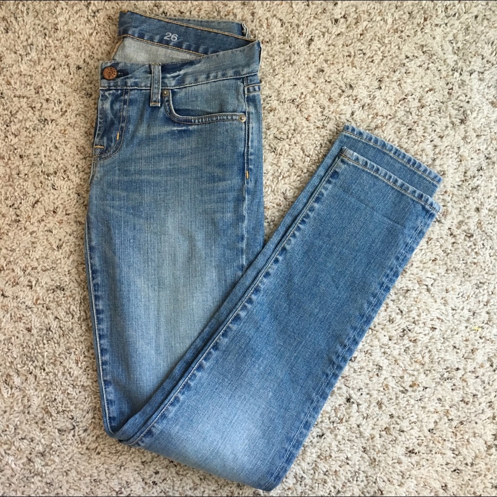 J.Crew toothpick jeans size 26