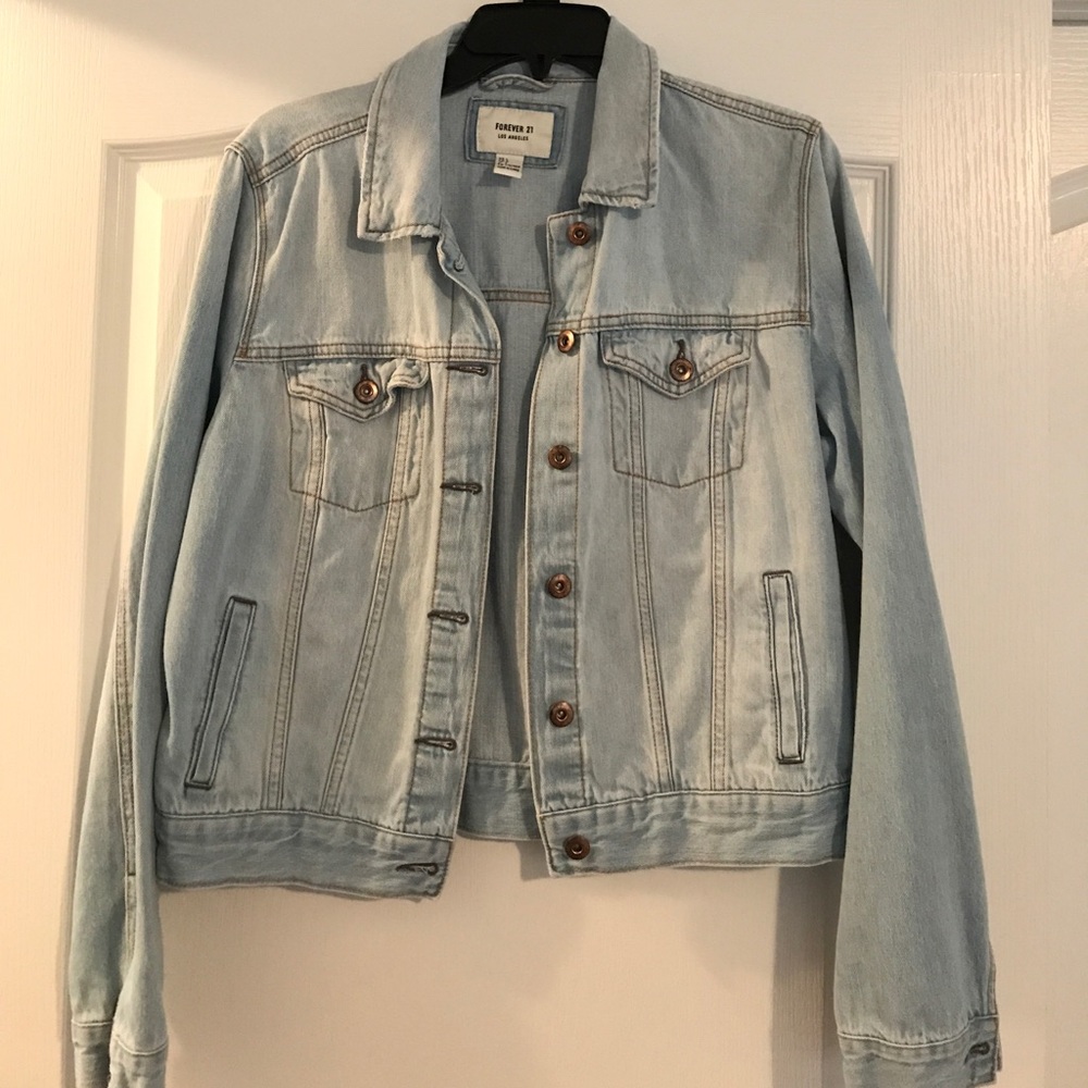 Soft denim jean jacket