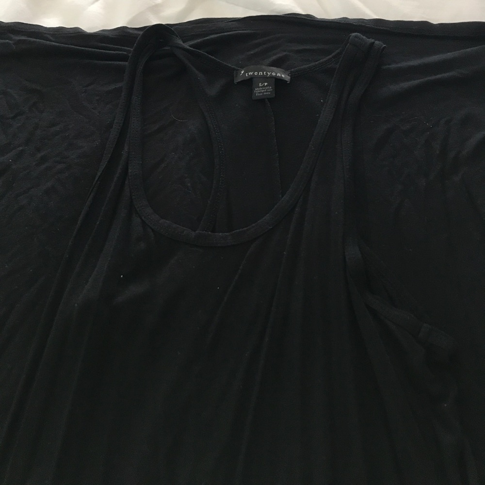 simple black maternity dress