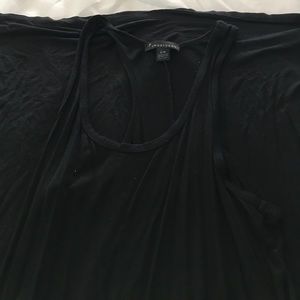 simple black maternity dress