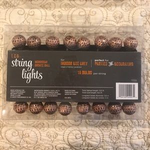 Indoor Moroccan bronze ball indoor lights