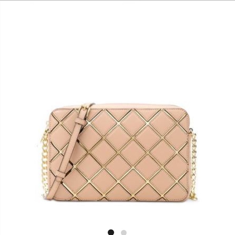 Michael Kors quilted Jet Set Oyster Crossbody