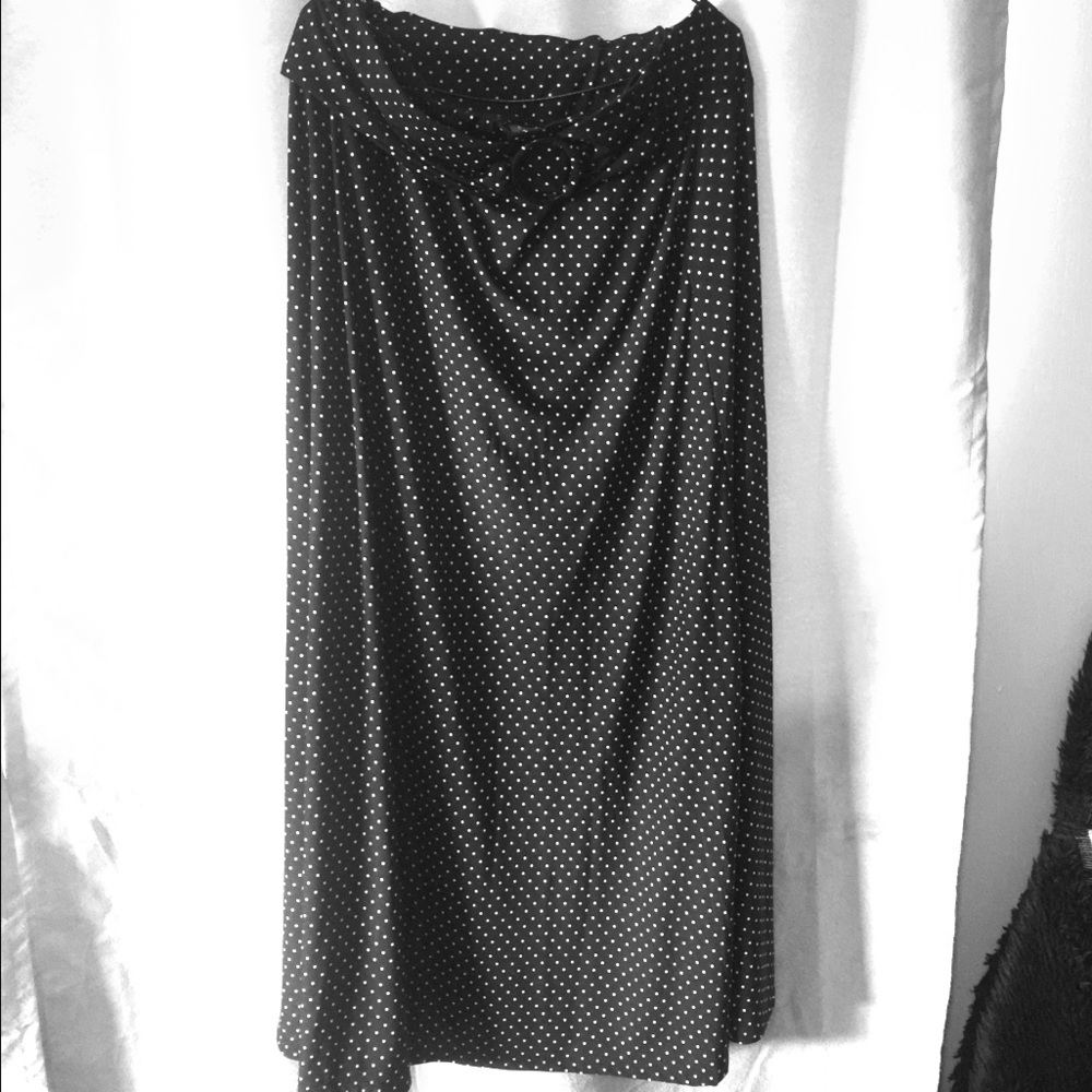 Polkadot skirt