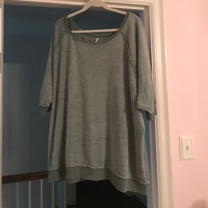 Free People "my Pullover" in green