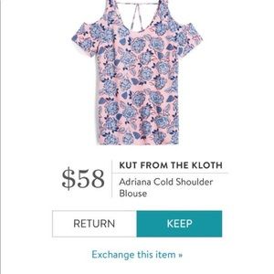 Kut from the kloth cold shoulder