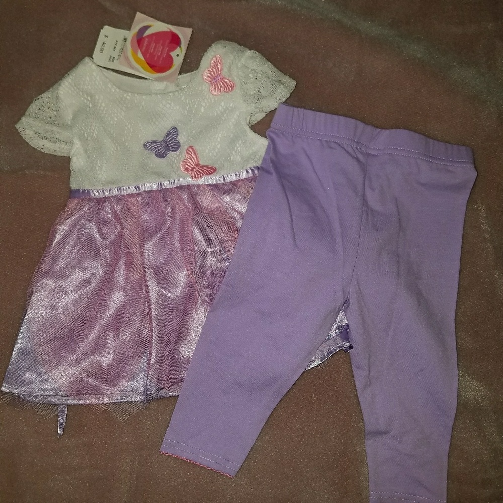 Youngland Baby 2 piece capri set 24 months