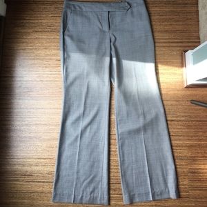 J. Crew Gray Favorite Fit Super 120’s Wool Trouser