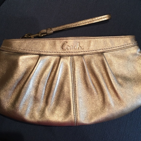 Gold Coach Clutch - Picture 1 of 3