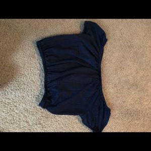 Off the shoulder crop top