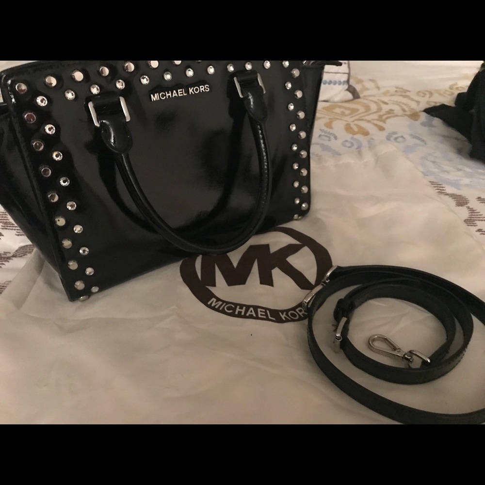 Michael Kors Medium Studded Satchel