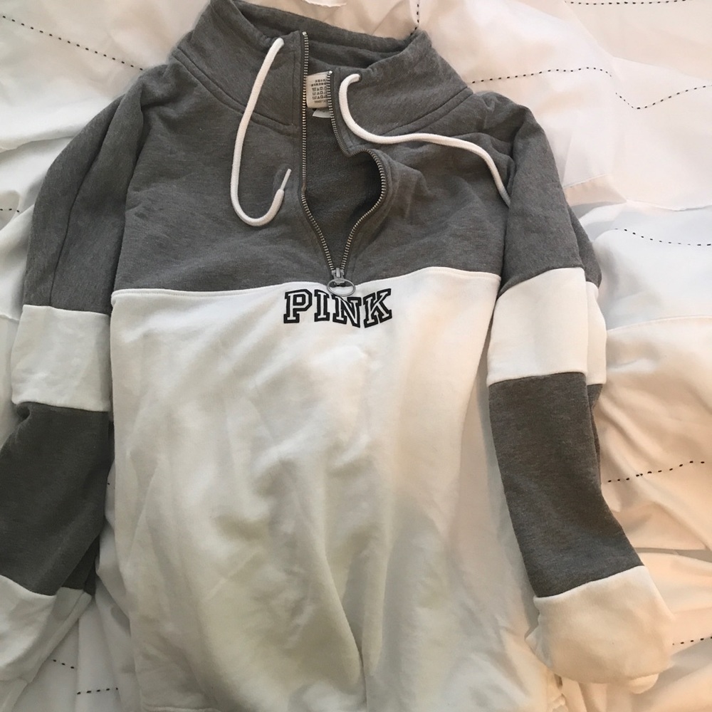VS PINK half zip hoodie