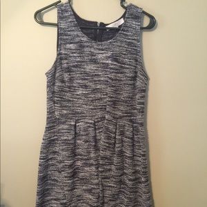 LOFT navy blue heathered dress - 10