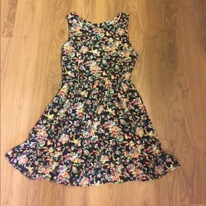 Floral mini dress
