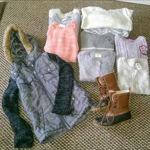 BUNDLE Girls  clothing lot size 6