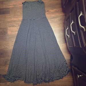 Women's stripes Maxi Skirt &/or Dress - Medium