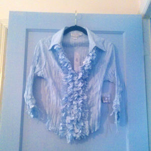 SAMUEL DONG - HEART MOTIF BLOUSE
