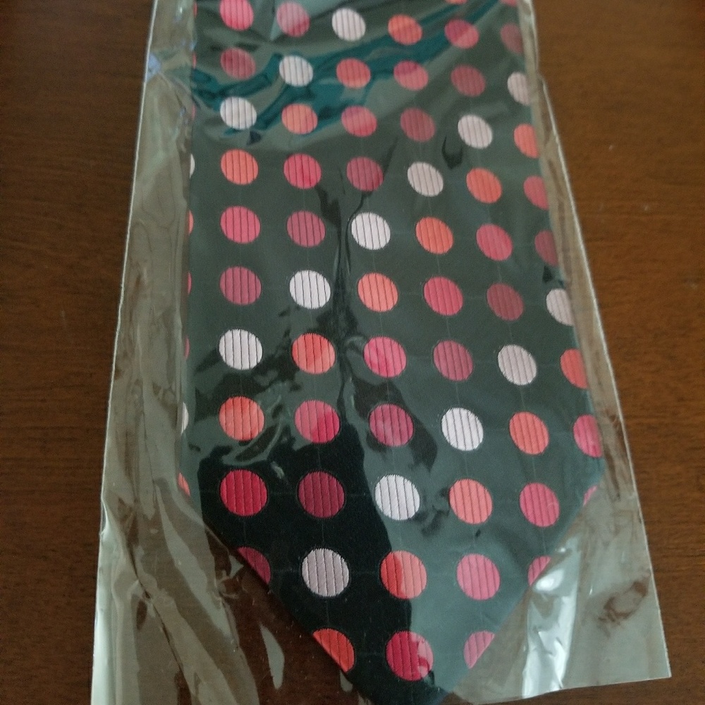 Polka dot necktie