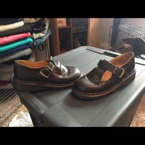 Dr. Martens T-Bar Strap Mary Jane Shoes
