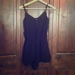 Forever 21 black romper