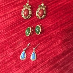 Earrings 3 pair one price