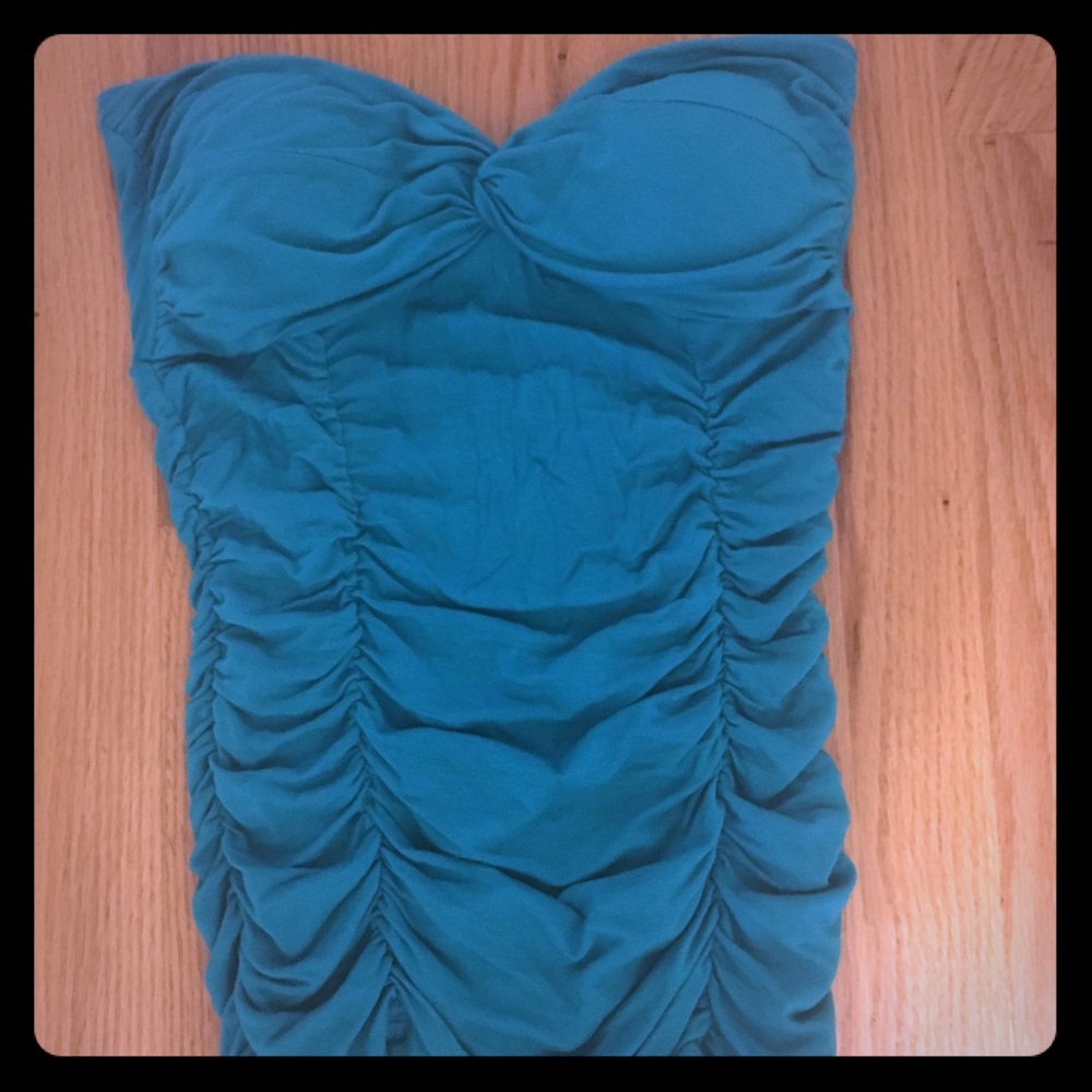 Teal Tube top
