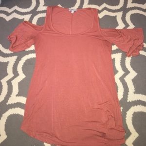 Off the shoulder shirt