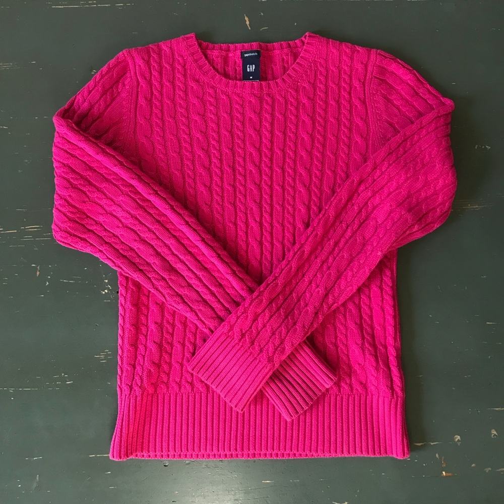 Gap Crew Neck Cotton Sweater