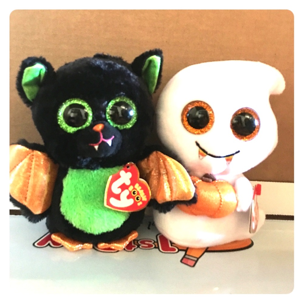 NWT HALLOWEEN TY BEANIE BOO BUNDLE