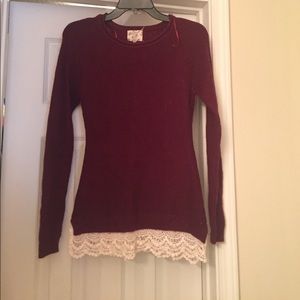 🌟5 for $20🌟Burgundy Sweater