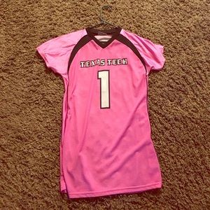 A pink jersey