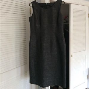 Grey suiting dress