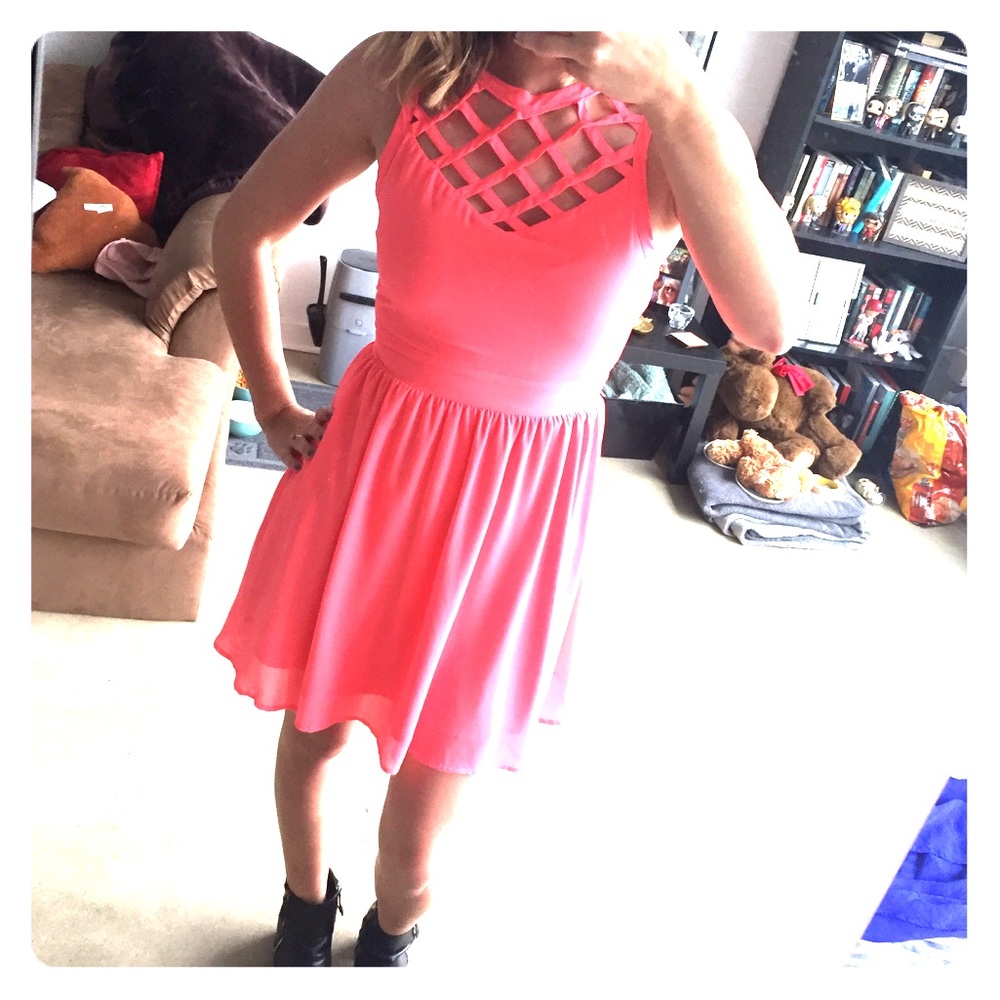 Salmon Dress