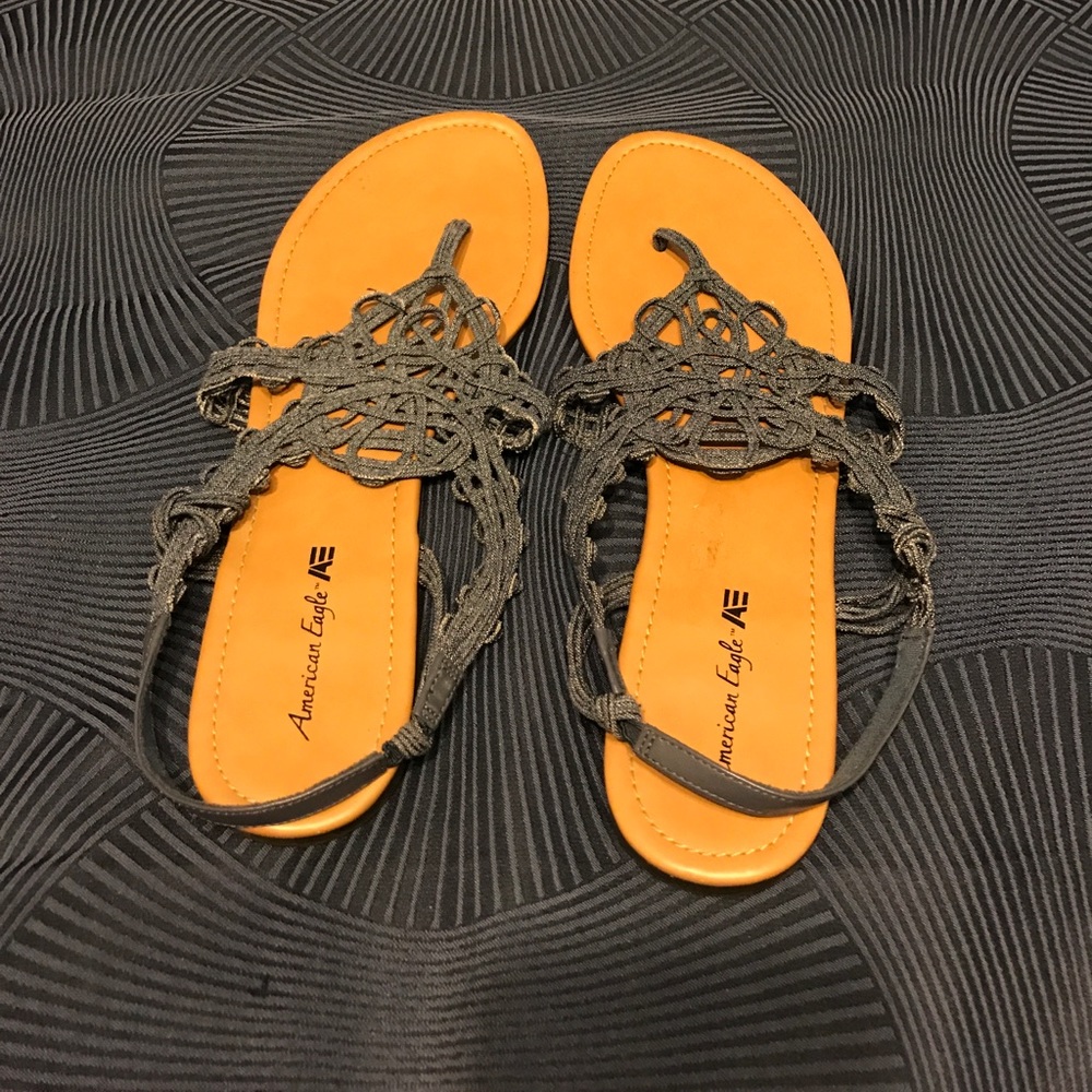 Jean sandals