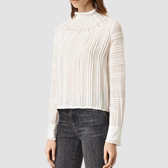 New All Saints Lolita shirt - Picture 1 of 6