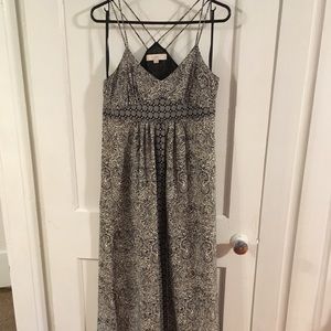 Loft paisley maxi dress